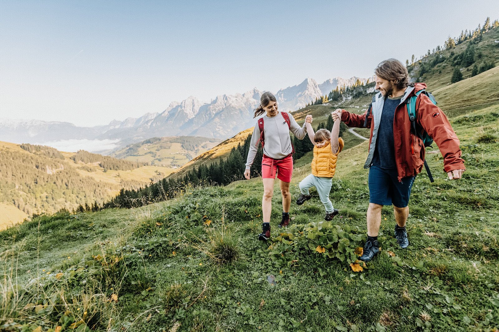 wandern im familienurlaub hochkönig